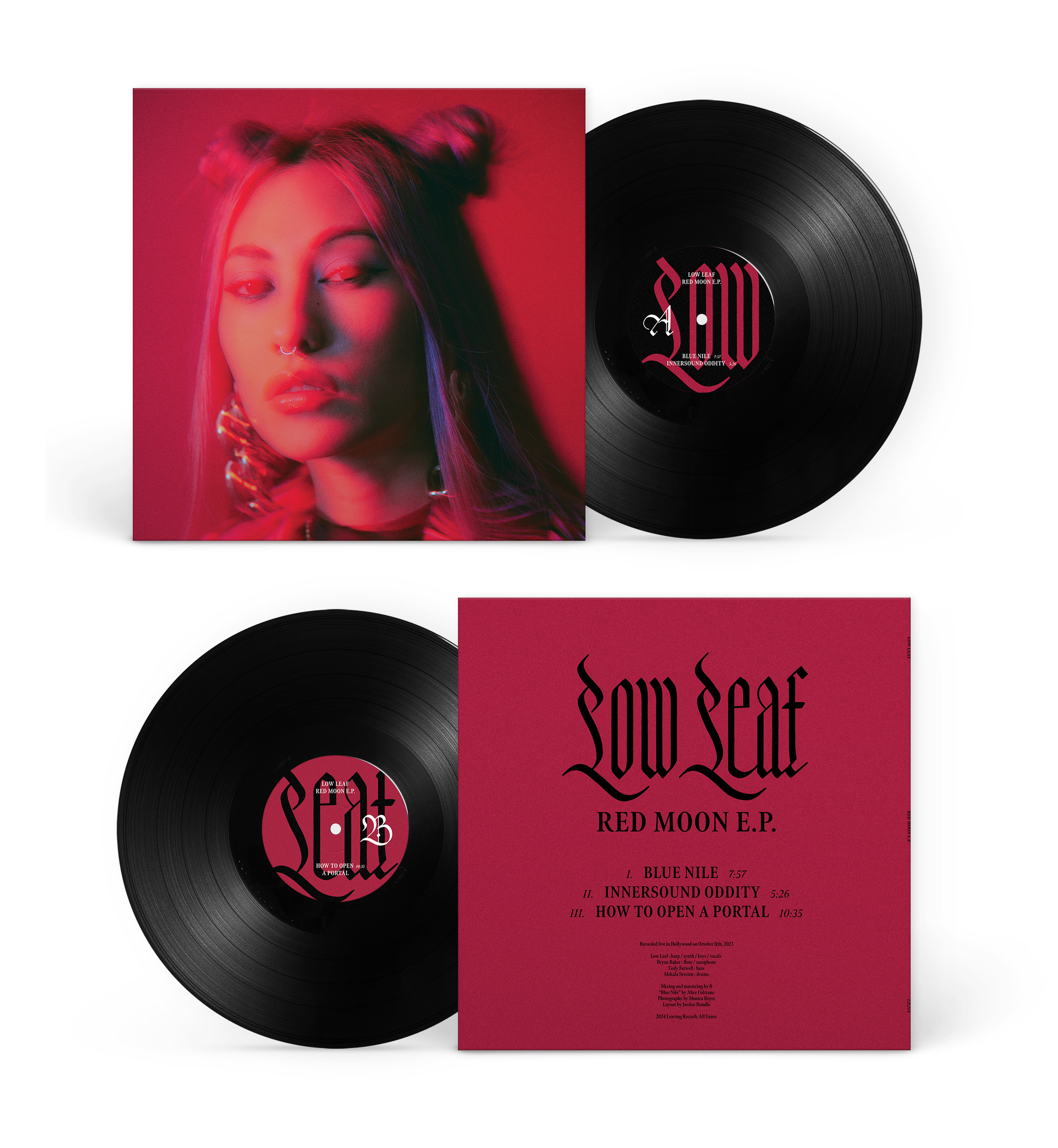 Low Leaf - Red Moon | LEAVING RECORDS | Avaialble now on Vinyl