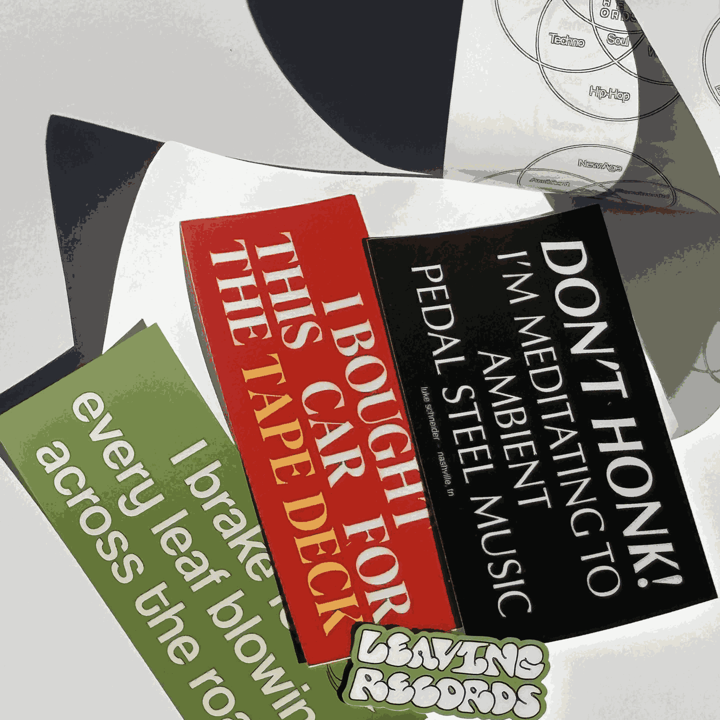 Luke Chapter Sticker LUKE'S STICKER PACK | LEAVING RECORDS